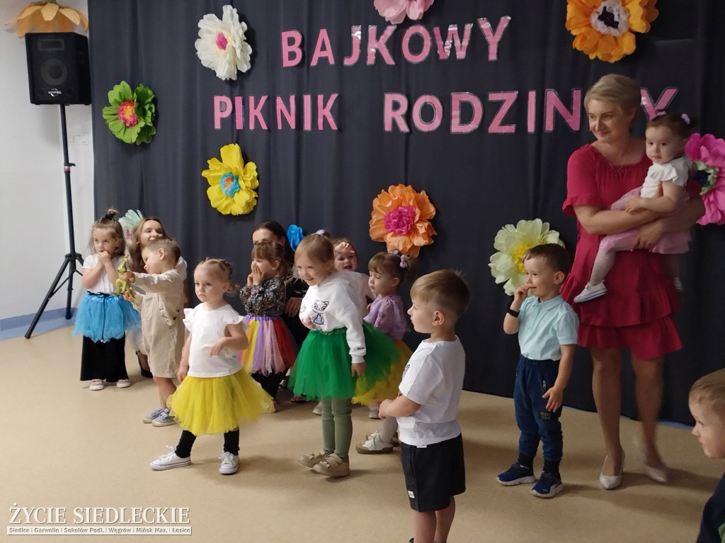 Piknik rodzinny w przedszkolu w Pruszynie-Pieńkach