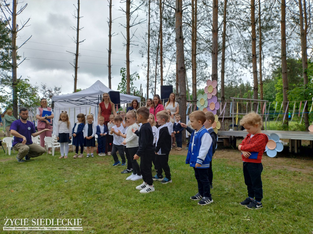 Piknik rodzinny w przedszkolu w Pruszynie-Pieńkach