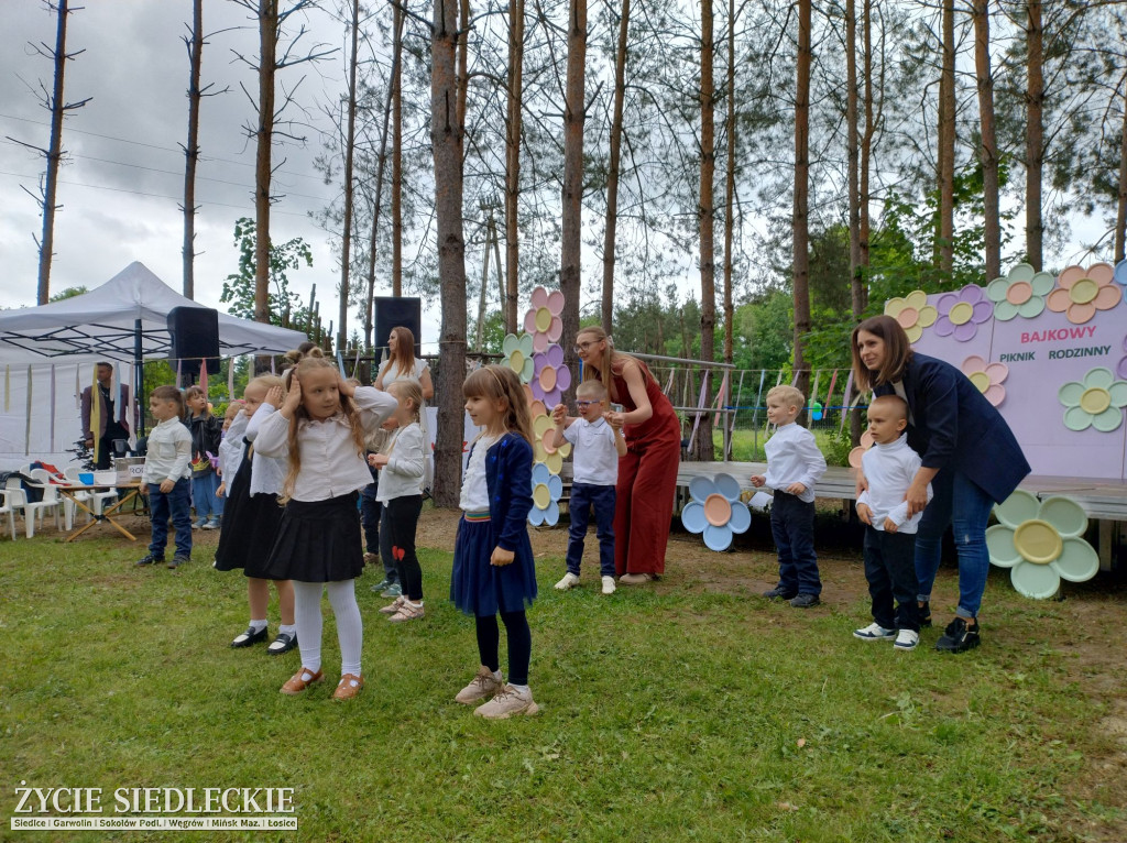 Piknik rodzinny w przedszkolu w Pruszynie-Pieńkach