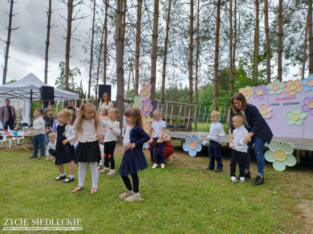 Piknik rodzinny w przedszkolu w Pruszynie-Pieńkach