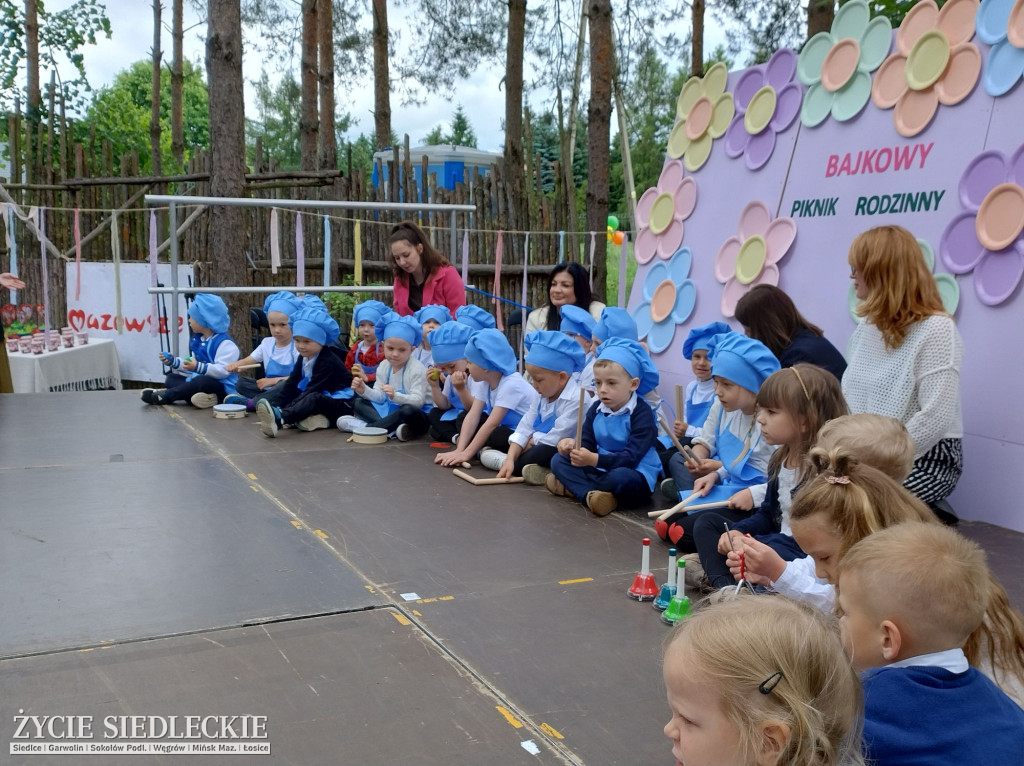 Piknik rodzinny w przedszkolu w Pruszynie-Pieńkach