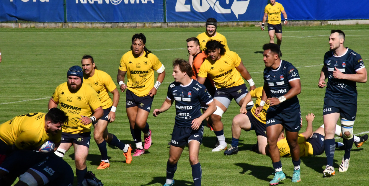 Awenta MKS Pogoń Siedlce w finale Ekstraligi Rugby. Pewne zwycięstwo nad Arką Gdynia