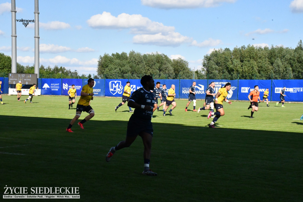 Awenta MKS Pogoń Siedlce w finale Ekstraligi Rugby. Pewne zwycięstwo nad Arką Gdynia