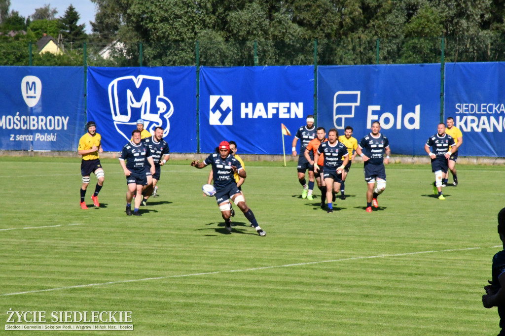 Awenta MKS Pogoń Siedlce w finale Ekstraligi Rugby. Pewne zwycięstwo nad Arką Gdynia