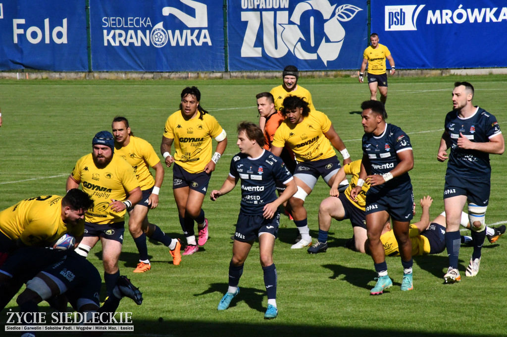 Awenta MKS Pogoń Siedlce w finale Ekstraligi Rugby. Pewne zwycięstwo nad Arką Gdynia