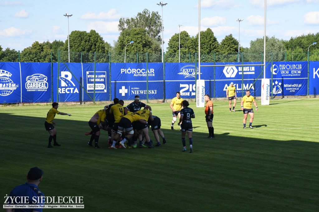 Awenta MKS Pogoń Siedlce w finale Ekstraligi Rugby. Pewne zwycięstwo nad Arką Gdynia