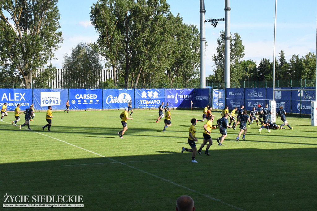 Awenta MKS Pogoń Siedlce w finale Ekstraligi Rugby. Pewne zwycięstwo nad Arką Gdynia