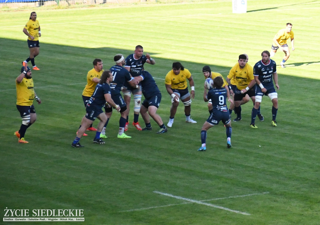 Awenta MKS Pogoń Siedlce w finale Ekstraligi Rugby. Pewne zwycięstwo nad Arką Gdynia