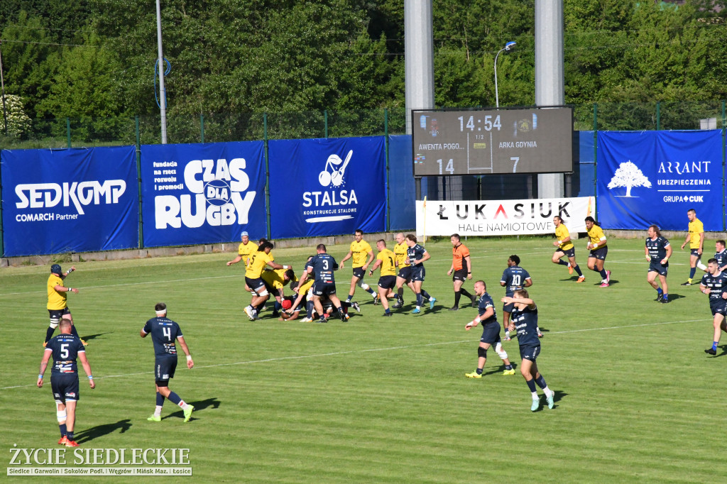 Awenta MKS Pogoń Siedlce w finale Ekstraligi Rugby. Pewne zwycięstwo nad Arką Gdynia