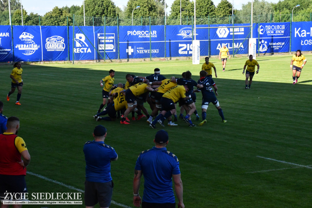 Awenta MKS Pogoń Siedlce w finale Ekstraligi Rugby. Pewne zwycięstwo nad Arką Gdynia