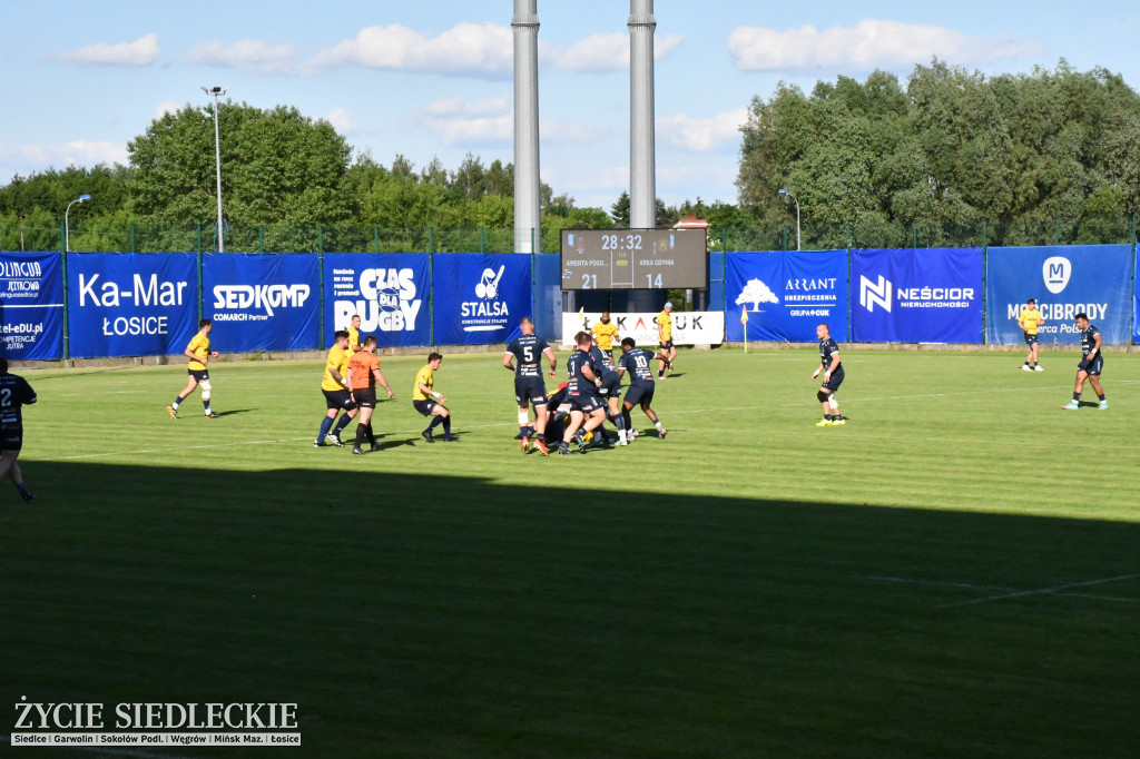 Awenta MKS Pogoń Siedlce w finale Ekstraligi Rugby. Pewne zwycięstwo nad Arką Gdynia