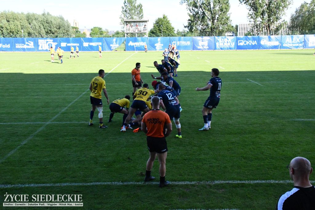 Awenta MKS Pogoń Siedlce w finale Ekstraligi Rugby. Pewne zwycięstwo nad Arką Gdynia