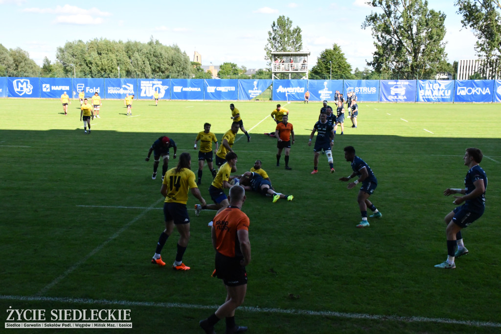 Awenta MKS Pogoń Siedlce w finale Ekstraligi Rugby. Pewne zwycięstwo nad Arką Gdynia
