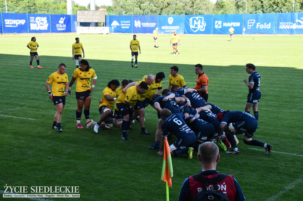 Awenta MKS Pogoń Siedlce w finale Ekstraligi Rugby. Pewne zwycięstwo nad Arką Gdynia