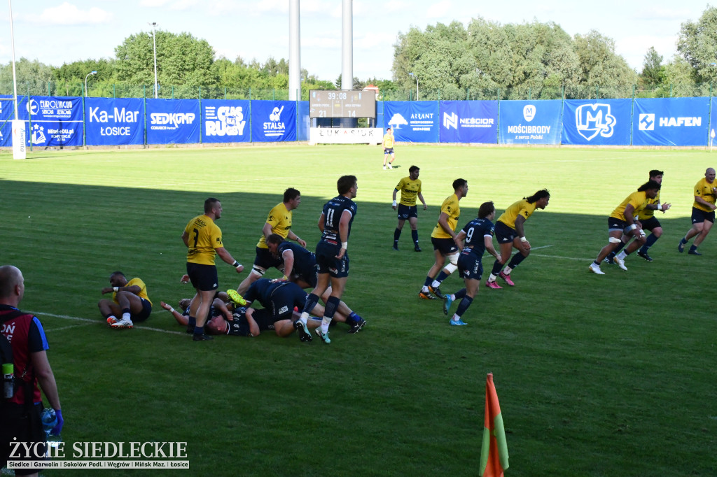 Awenta MKS Pogoń Siedlce w finale Ekstraligi Rugby. Pewne zwycięstwo nad Arką Gdynia