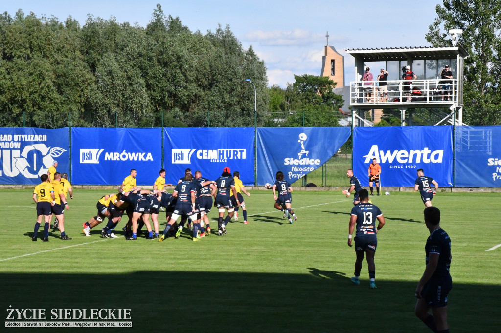 Awenta MKS Pogoń Siedlce w finale Ekstraligi Rugby. Pewne zwycięstwo nad Arką Gdynia