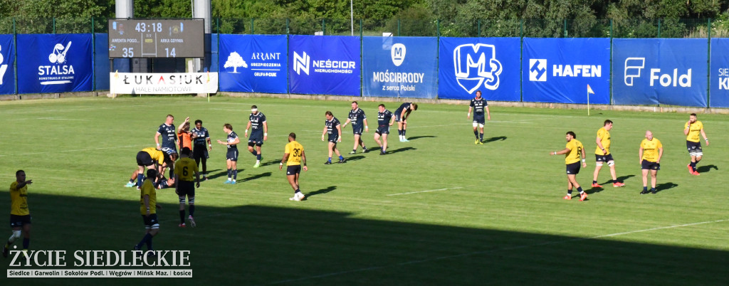 Awenta MKS Pogoń Siedlce w finale Ekstraligi Rugby. Pewne zwycięstwo nad Arką Gdynia