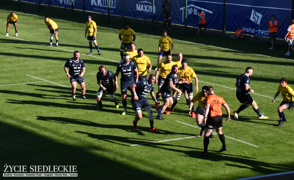 Awenta MKS Pogoń Siedlce w finale Ekstraligi Rugby. Pewne zwycięstwo nad Arką Gdynia