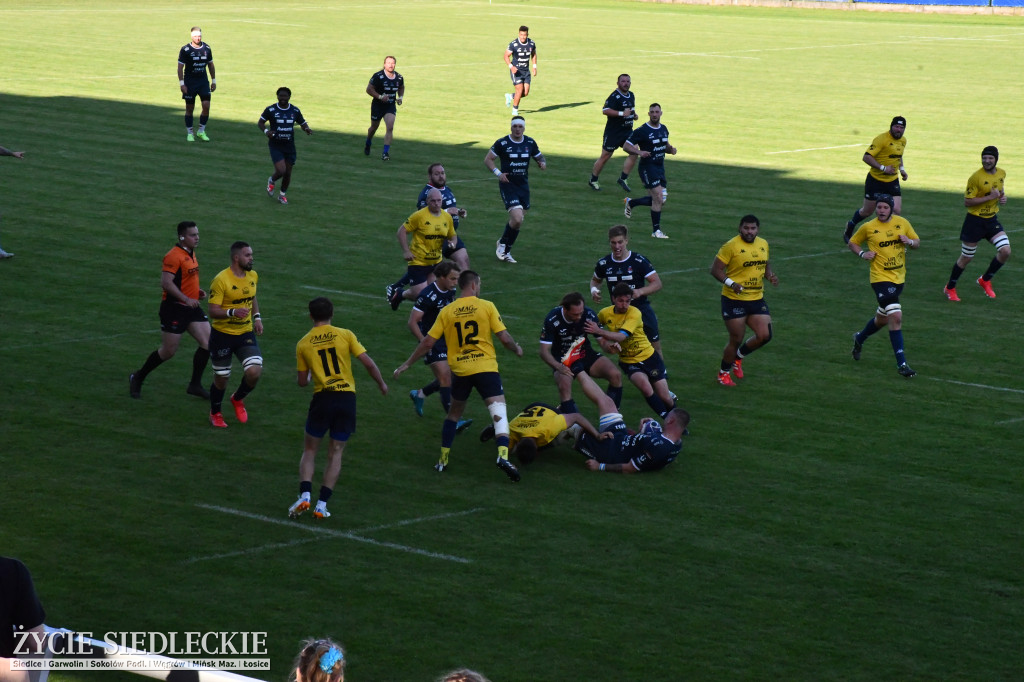 Awenta MKS Pogoń Siedlce w finale Ekstraligi Rugby. Pewne zwycięstwo nad Arką Gdynia