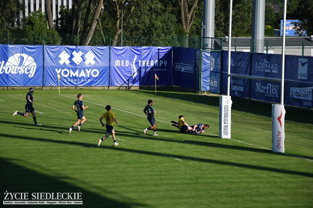 Awenta MKS Pogoń Siedlce w finale Ekstraligi Rugby. Pewne zwycięstwo nad Arką Gdynia
