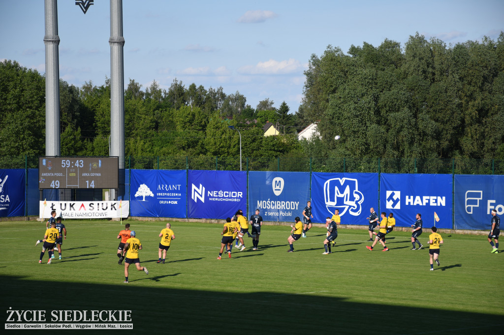 Awenta MKS Pogoń Siedlce w finale Ekstraligi Rugby. Pewne zwycięstwo nad Arką Gdynia
