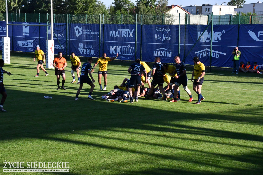 Awenta MKS Pogoń Siedlce w finale Ekstraligi Rugby. Pewne zwycięstwo nad Arką Gdynia