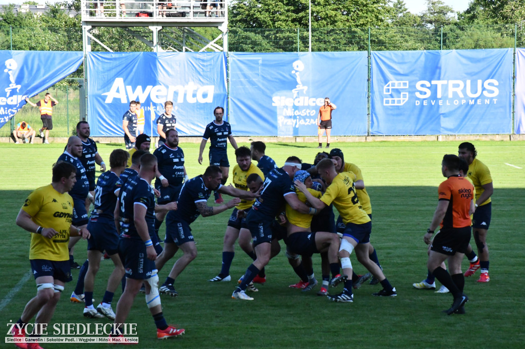 Awenta MKS Pogoń Siedlce w finale Ekstraligi Rugby. Pewne zwycięstwo nad Arką Gdynia