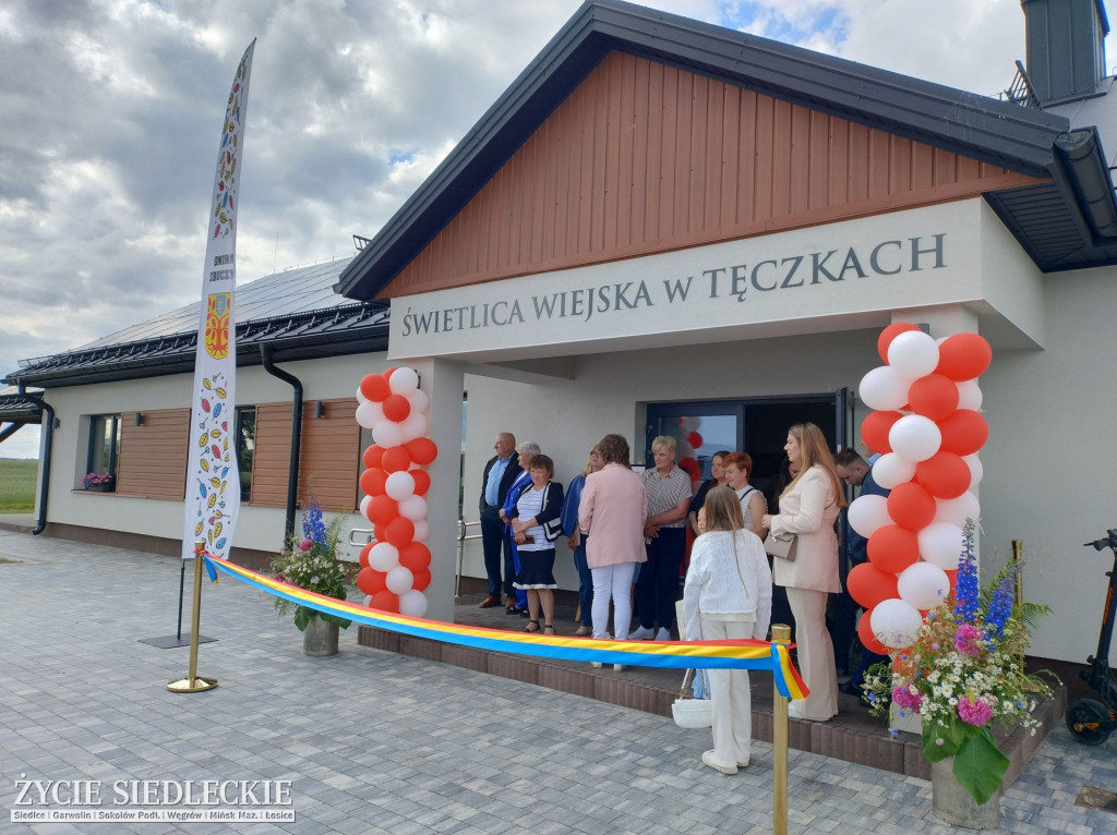 Otwarcie świetlicy w Tęczkach