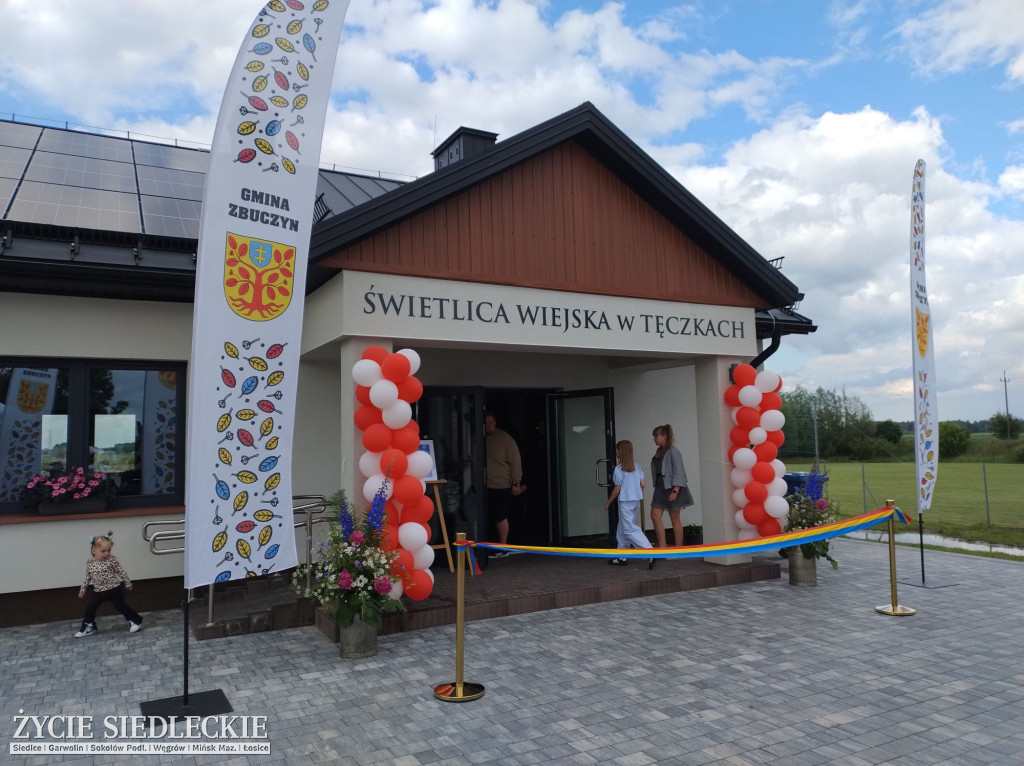 Otwarcie świetlicy w Tęczkach