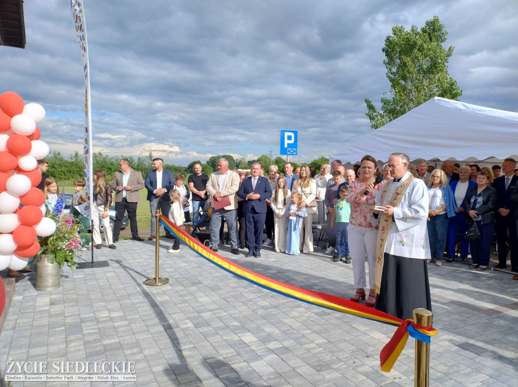 Otwarcie świetlicy w Tęczkach
