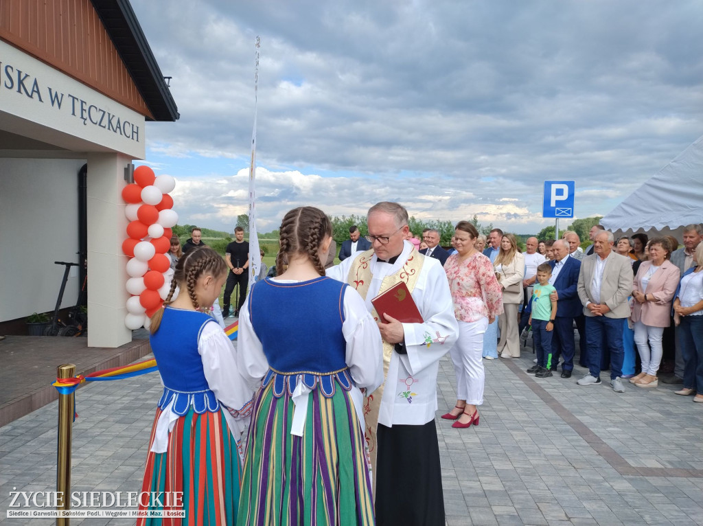 Otwarcie świetlicy w Tęczkach