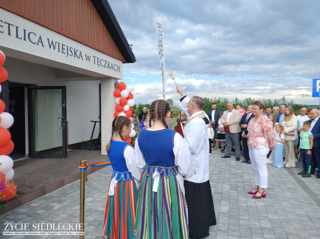 Otwarcie świetlicy w Tęczkach