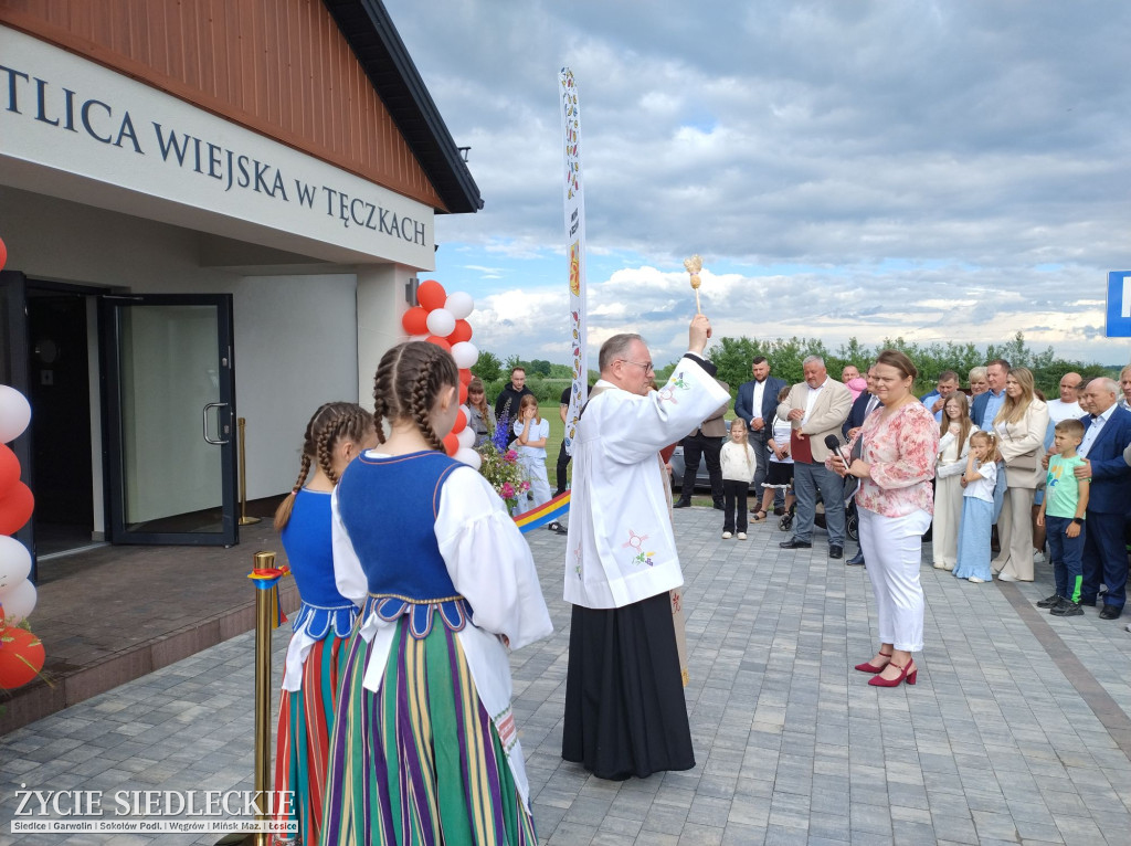 Otwarcie świetlicy w Tęczkach