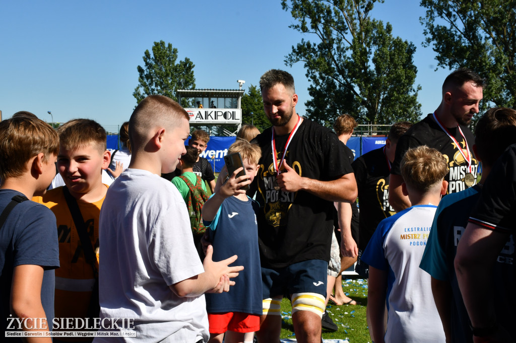 Pogoń Mistrzem Ekstraliga Rugby
