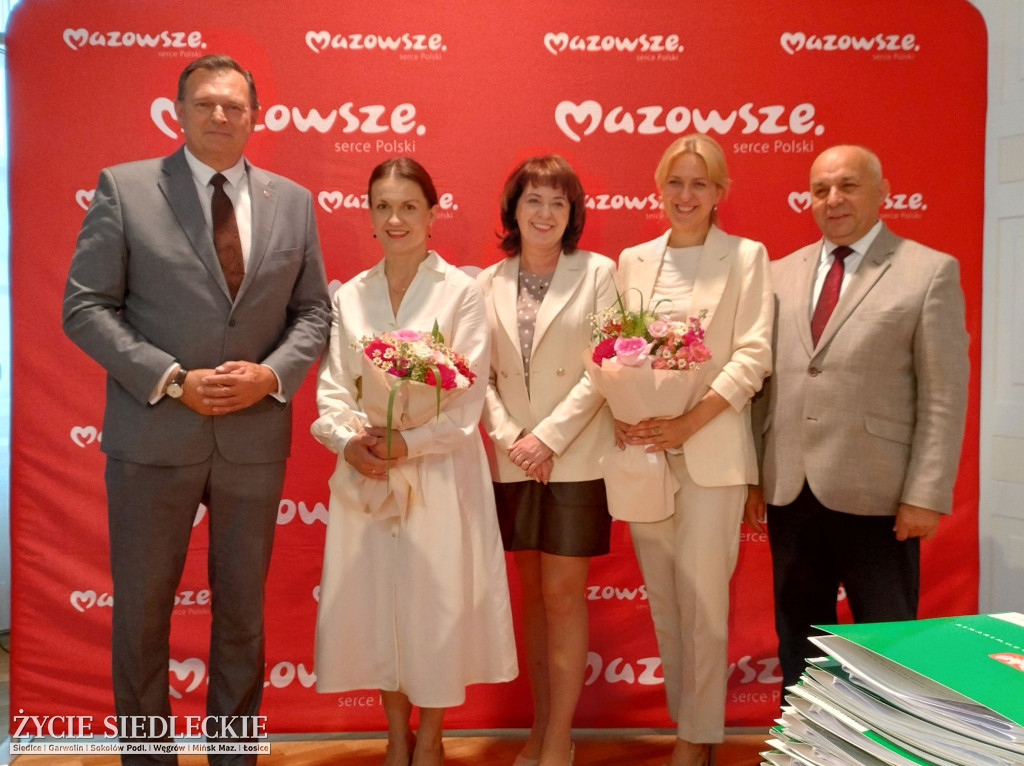 Podpisanie umów z miastem Siedlce i gminami