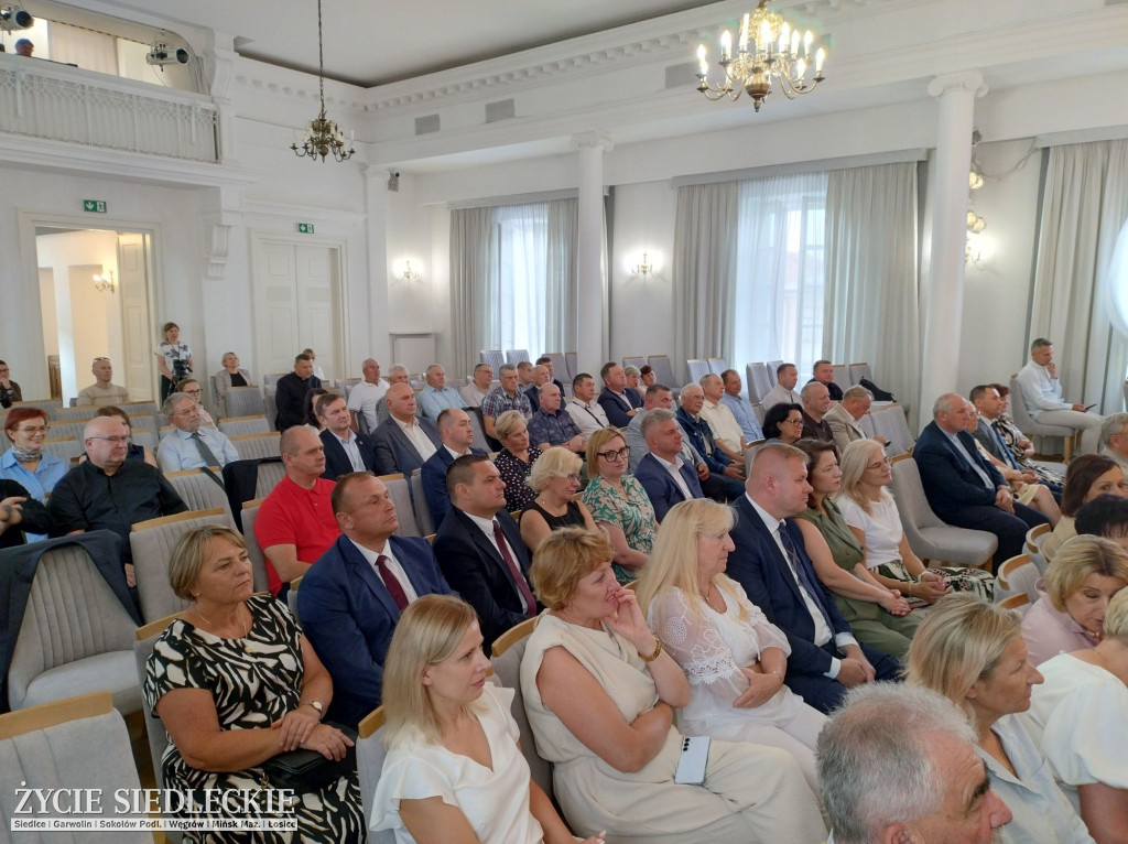 Podpisanie umów z miastem Siedlce i gminami