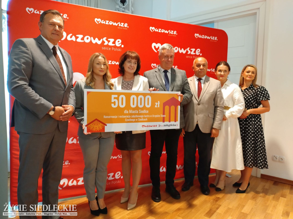 Podpisanie umów z miastem Siedlce i gminami