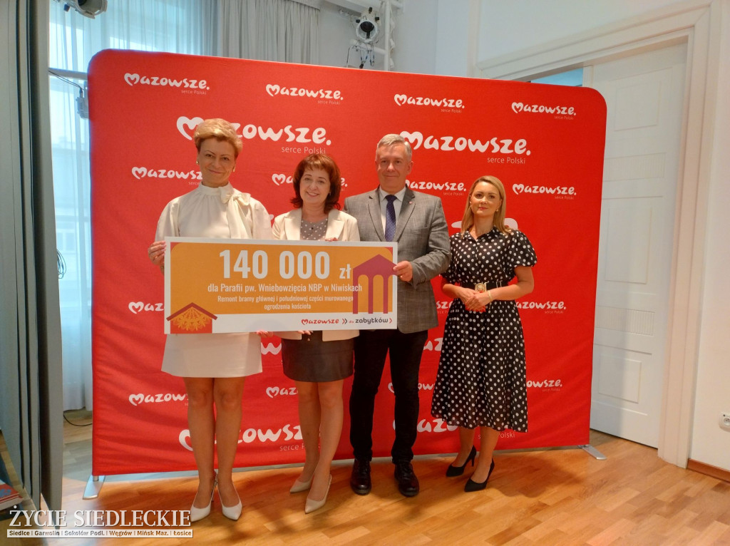 Podpisanie umów z miastem Siedlce i gminami