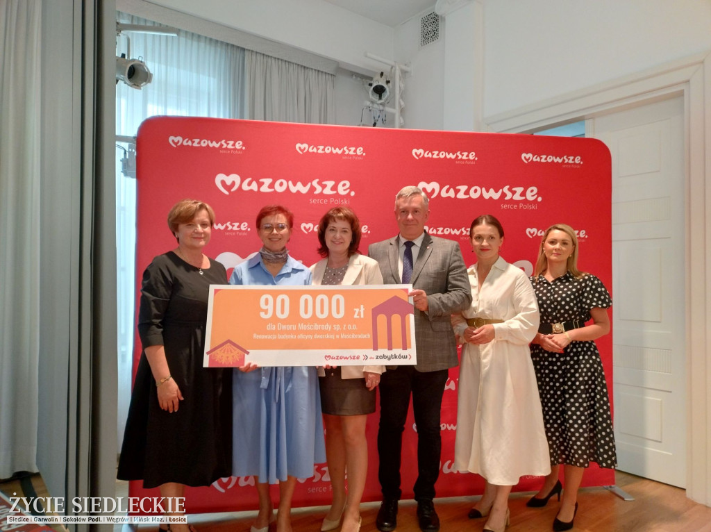 Podpisanie umów z miastem Siedlce i gminami