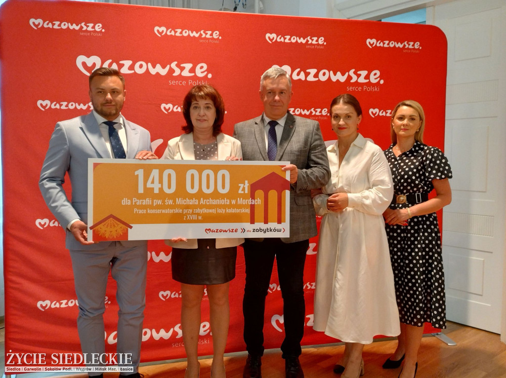 Podpisanie umów z miastem Siedlce i gminami