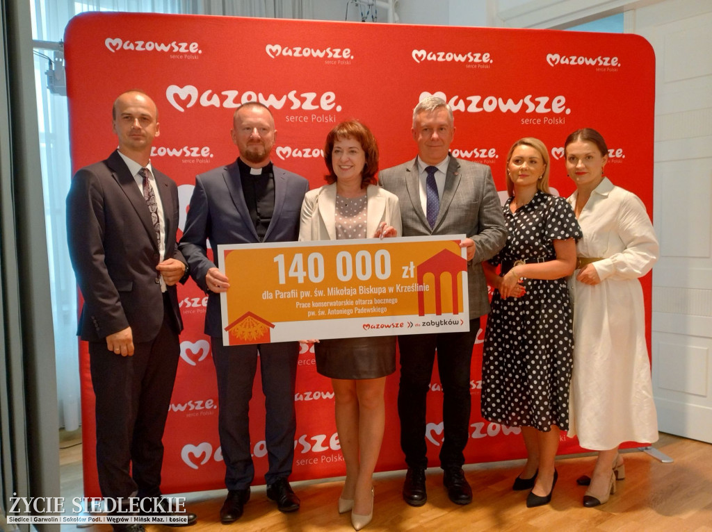 Podpisanie umów z miastem Siedlce i gminami