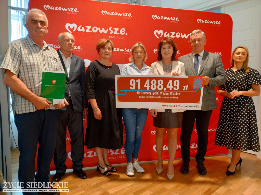Podpisanie umów z miastem Siedlce i gminami