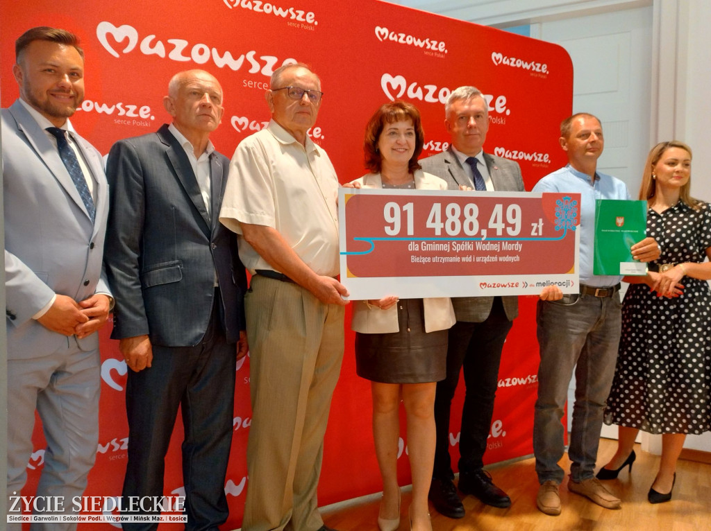 Podpisanie umów z miastem Siedlce i gminami
