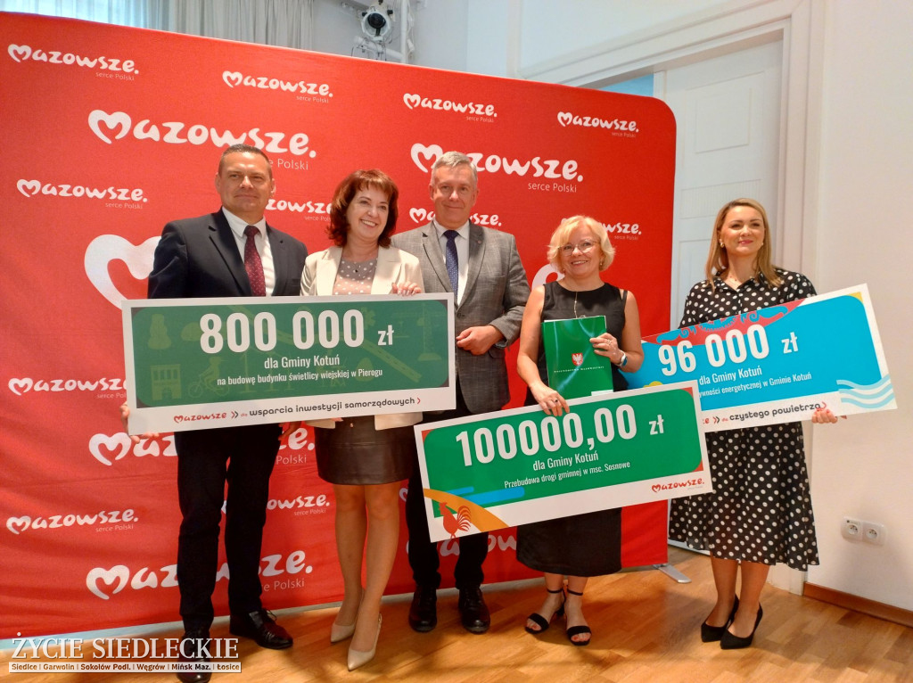 Podpisanie umów z miastem Siedlce i gminami