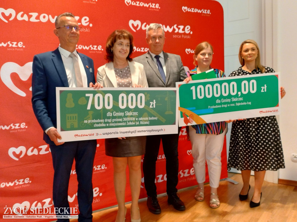Podpisanie umów z miastem Siedlce i gminami