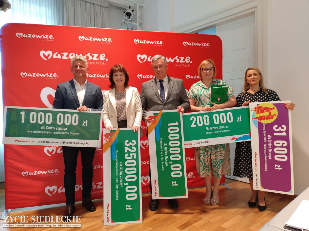 Podpisanie umów z miastem Siedlce i gminami