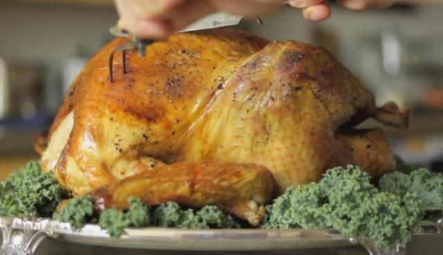 Indyk nadziewany po staropolsku