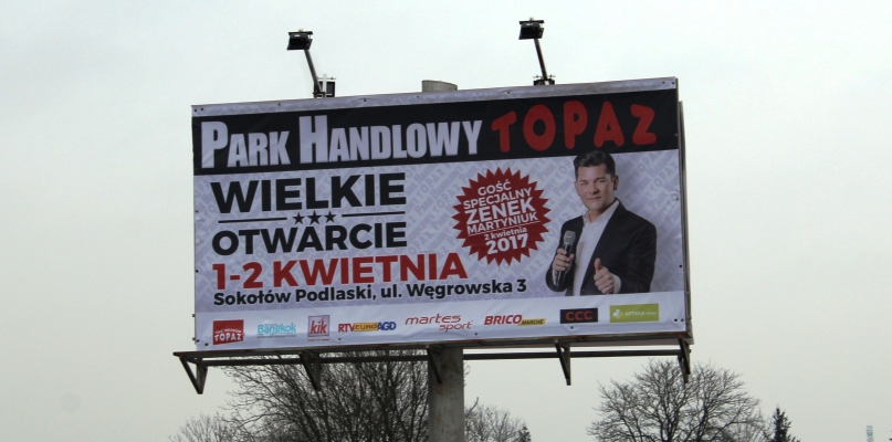 Park Handlowy Topaz w Sokołowie rusza w weekend 1-2 kwietnia