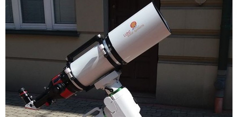 "Prus" wzbogacił się o największy teleskop w Polsce. Zaprasza na obserwacje Słońca