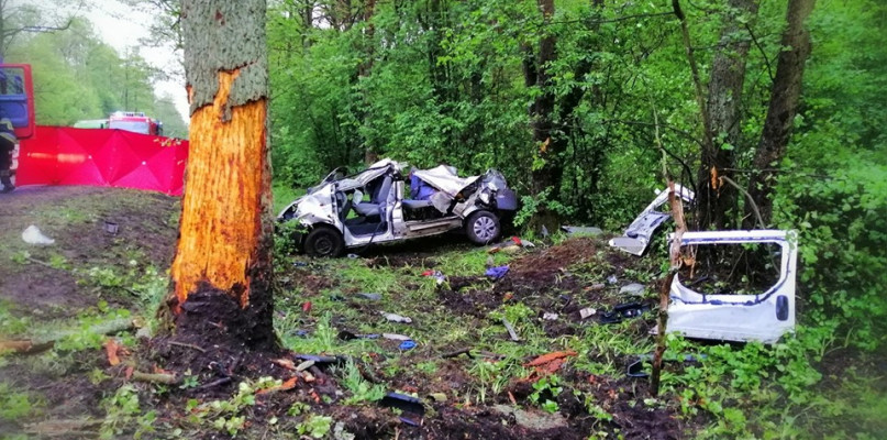 Śmiertelny wypadek na trasie Łochów-Wyszków